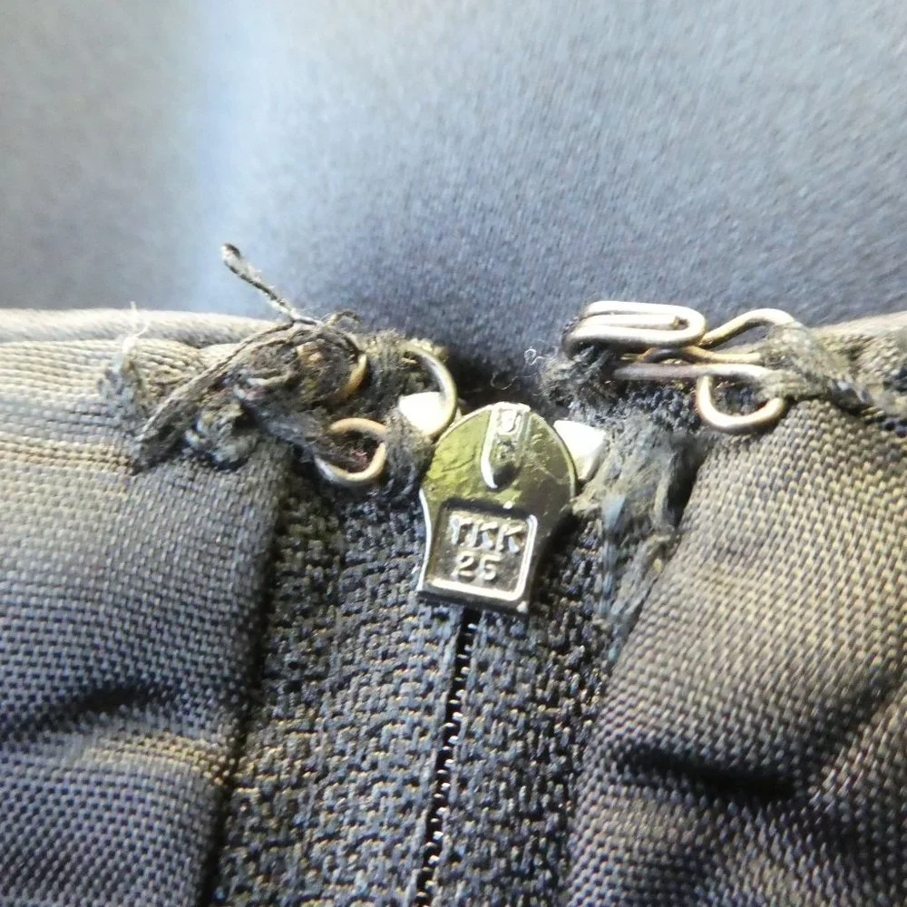 Scott McClintock Black Satin Vintage Gown Maxi Corset Boning Starry Rhinestones - Picture 8 of 11